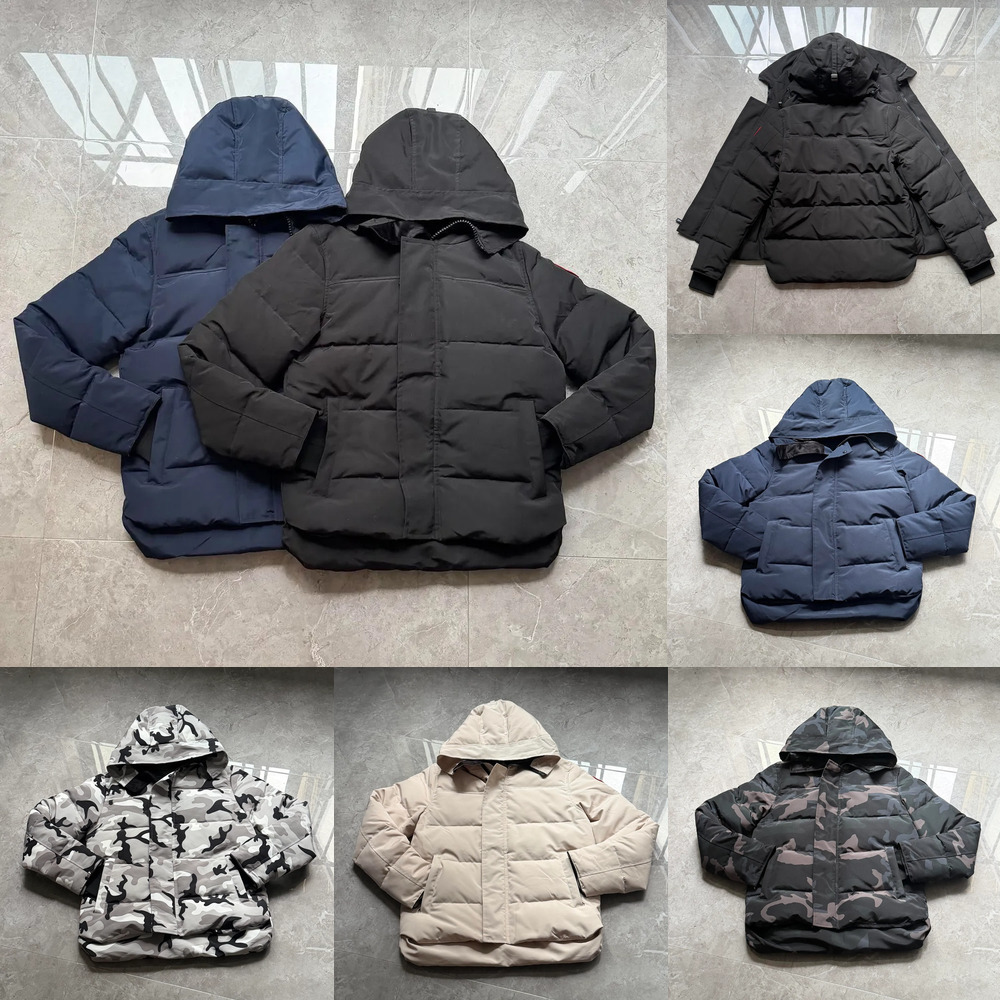 Designer High Quality Men Down Canadian Jacket Coat Real Big Wolf Fur Women Wyndham Overcoat Clothing Fashion Winter Jacket Outerwear Parka Doudoune