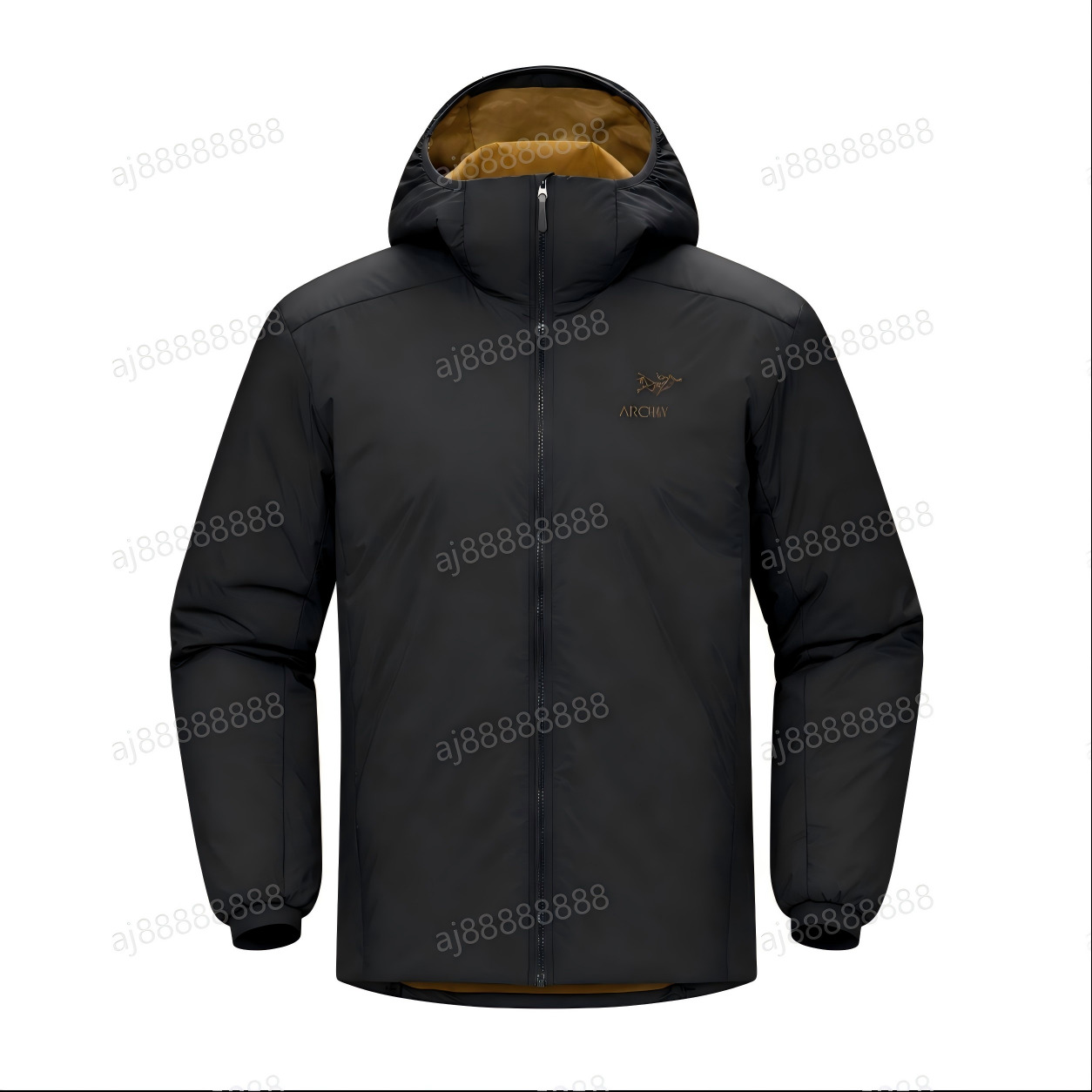Arcteryxilly Unisex Golf Jacket Lightweight Windproof Hooded Full Zip Outdoor Sports Coat