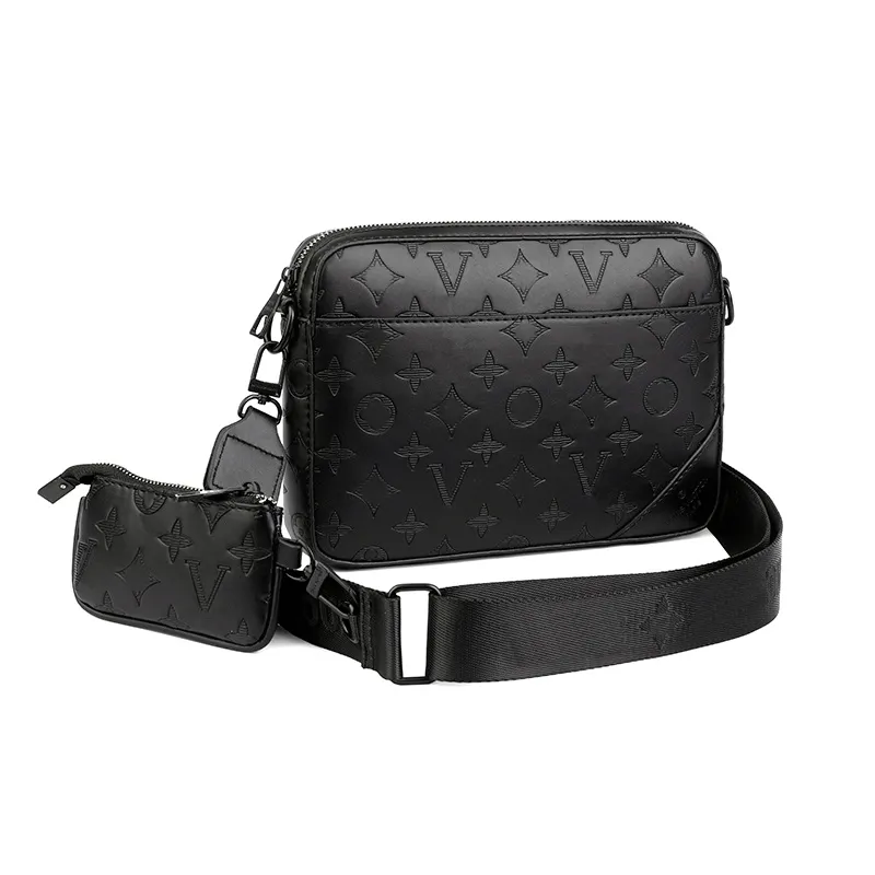 Top Luxury Designer bag handbag Men shoulder Bag cross body briefcase bag man Women messenger crossbody bags set satchel Purse Composite package bac