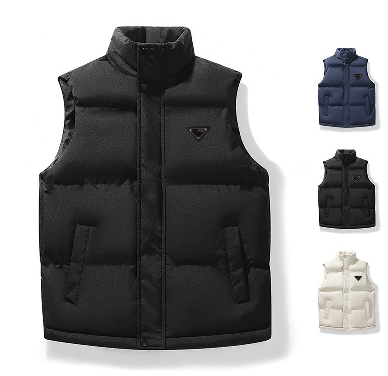 men Down Vests Winter Couple Cotton Thickened Designer Vest Sleeveless Outdoor Warm clothes men Jacket fashion windbreaker Puffer coat RADA925