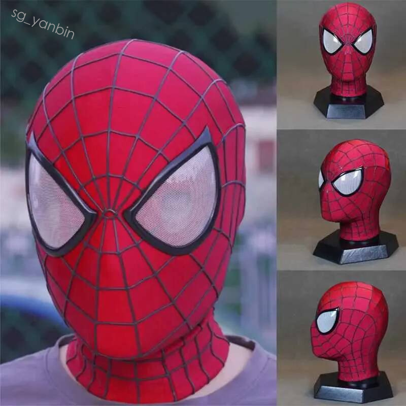 New Amazing Spider Man 2 Handcrafted High Quty Mask Spiderman Garfield'S Version Of Peter Parker For Halloween Christmas Gift T260803 L26812 Ho