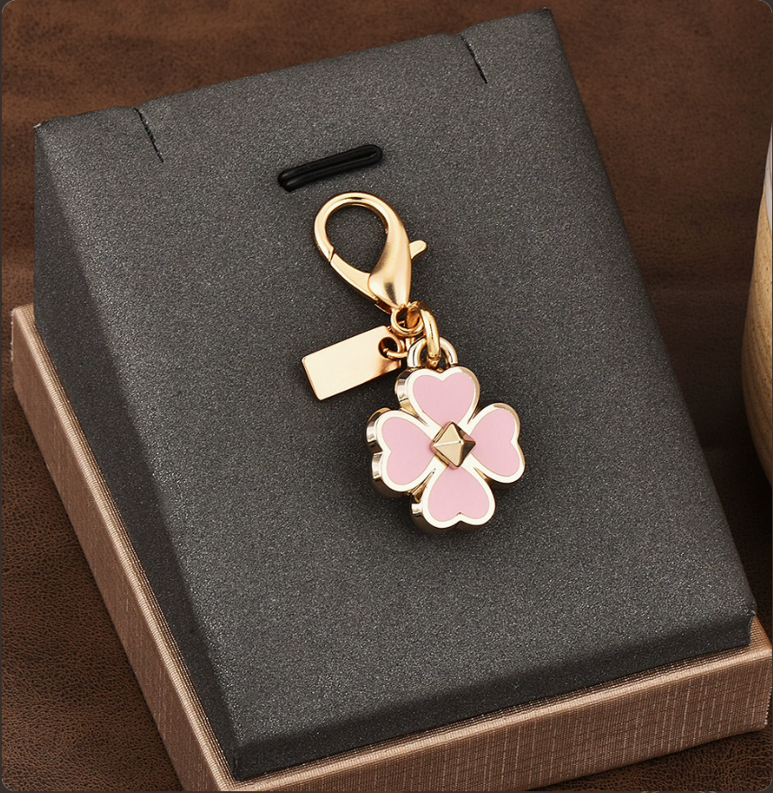 Bag Charms & Keychains Cherry bag charms designer keychain wallet keyring simple Co ch fashion purse charm key holder women mens handbag chain C016