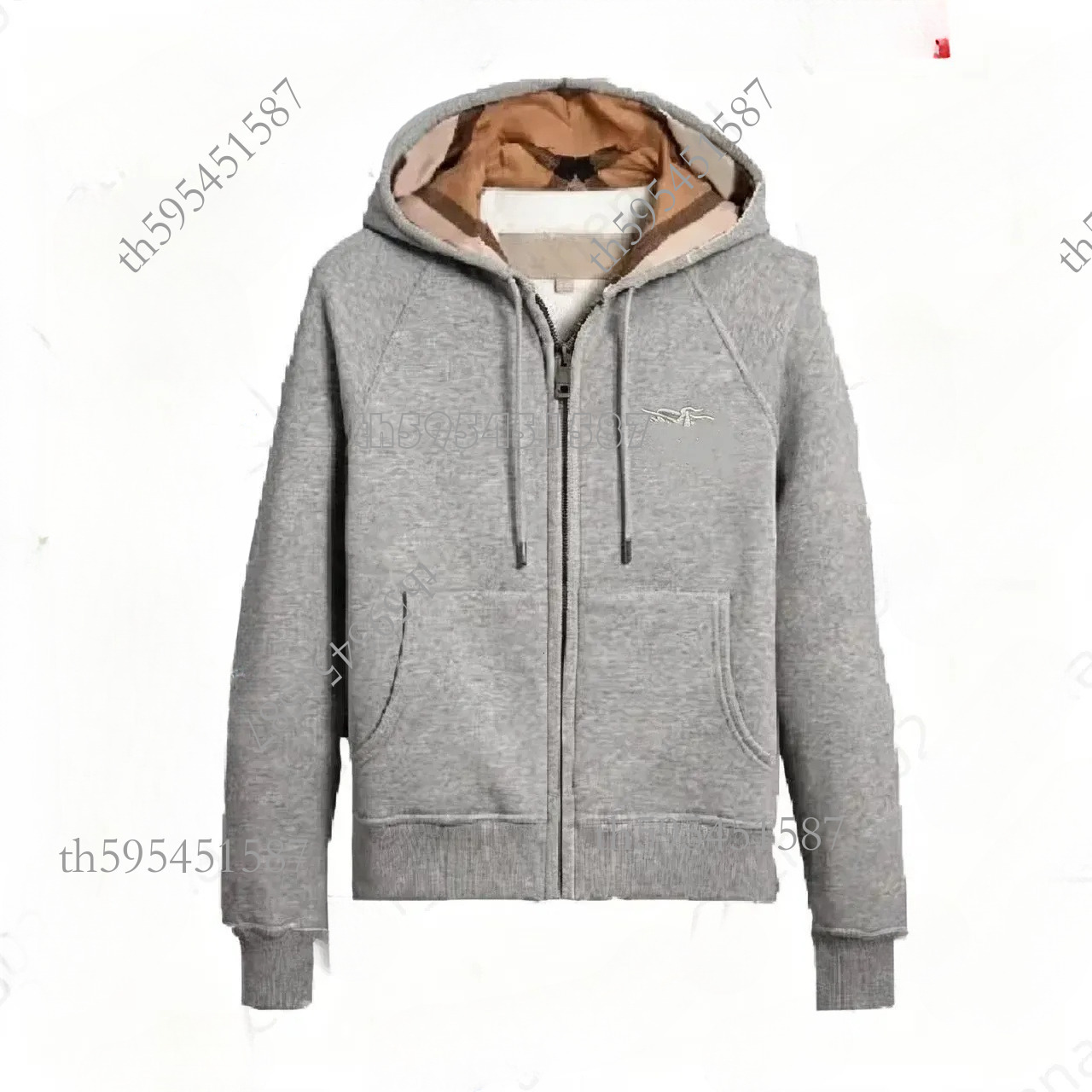 Burbers Hoodies Designer For Mens Womens Sportswear High Quality Autumn Winter Reliable Checkered Loose Pullover Cardigan Classics Sleeved Burbernes