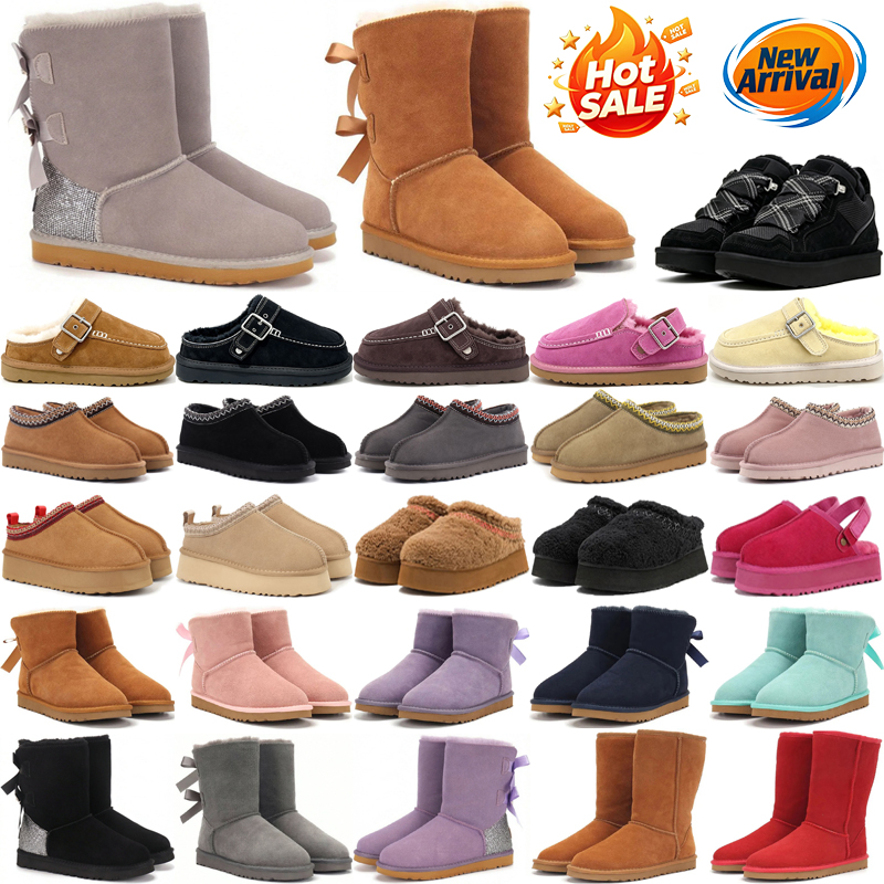 free shipping designer boots women boot botte goldenstar clogs tasman tazz slippers evelina slides brown pink grey snow winter booties bottes shoes