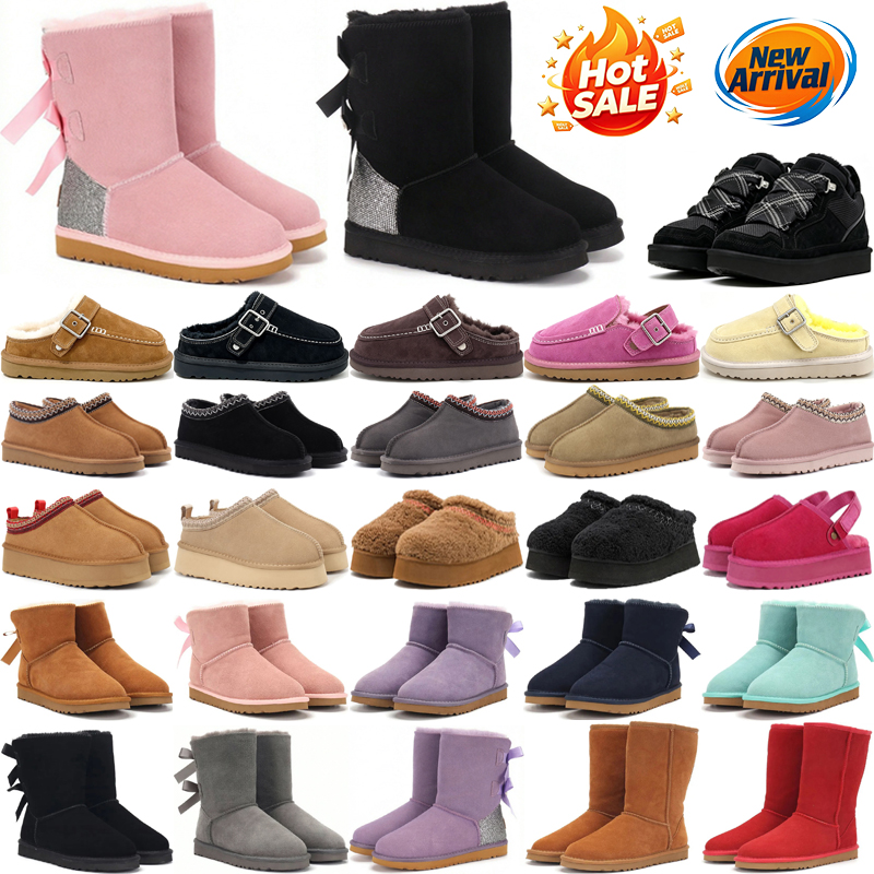 free shipping designer boots women boot botte goldenstar clogs tasman tazz slippers evelina slides brown pink black snow winter booties bottes shoes