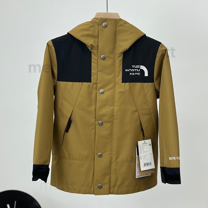 Free Shipping Kids trench coat High Quality Color Block Hooded Mountain Jacket Boys Girls Windproof Water Repellent Outdoor Hiking Coat Multi Casual
