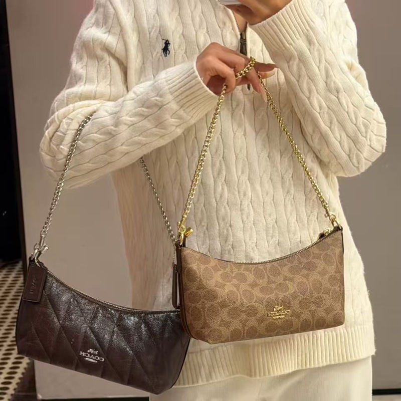 designer bag Half Moon Bag teri shoulder bag totebag tabby mini crossbody bag Women Classic Old Flower bag Casual Handbag Chain Bag