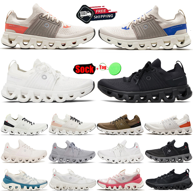 With Box Designer Running Shoes Mens Womens OC Cloudswifts 4 Amp X Tempo Sneakers Grey Black White Mesh Ultra-light Runner Outdoor Daily Outfits Tra