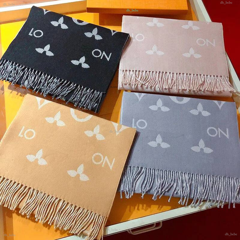 2026Designer Wool Scarfs Scarutumn And Winter Men Women Warm Comfortable Touch Senior Process Fashion Versatile Size 34X180cm AAAA+
