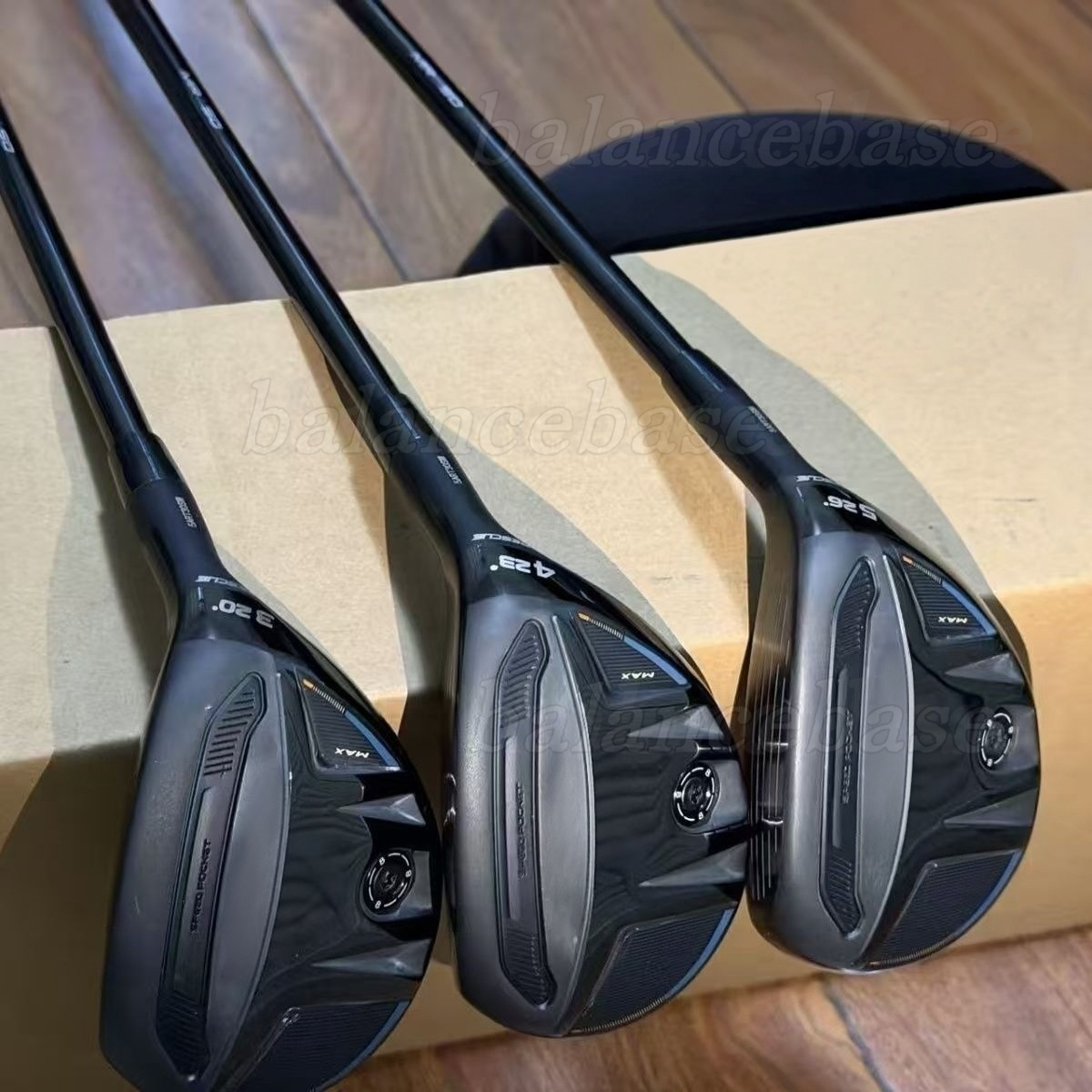 New Q4D MAX Type Hybrids Golf Club Carbon Fiber Face High MOI Forgiving Golf Wood with Headcover Right Hand real photo and more style contact seller