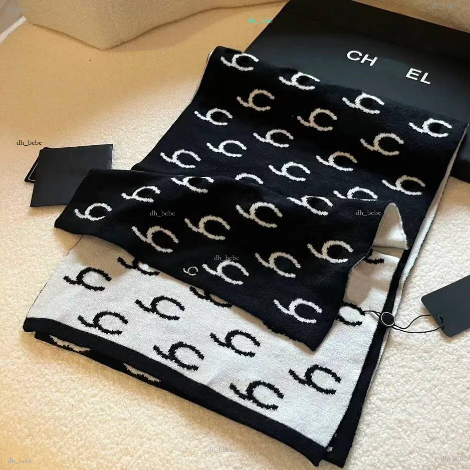 Designer pour femmes nouveau matériau en cachemire hiver chaud et froid doux au toucher lettre complète logo usage quotidien écharpe de mode popu