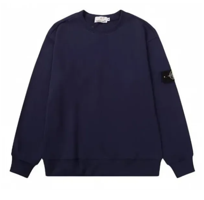 Stoneity Islanlys Sweater Men's Women Logo Top Sweatshirt Brand Topstoney Pullover Fall New Black Pull Stone Hoodie Women's Long Sleeve Sw