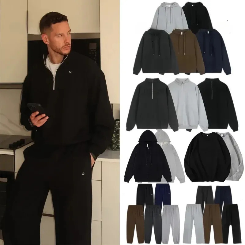 Tracksuits alolynessities women Men Sets Designer Zip Sweatshirt Sweatpants Hoodie alolynessities Jacket Pullover jacket Pants Clothes alolynessitie
