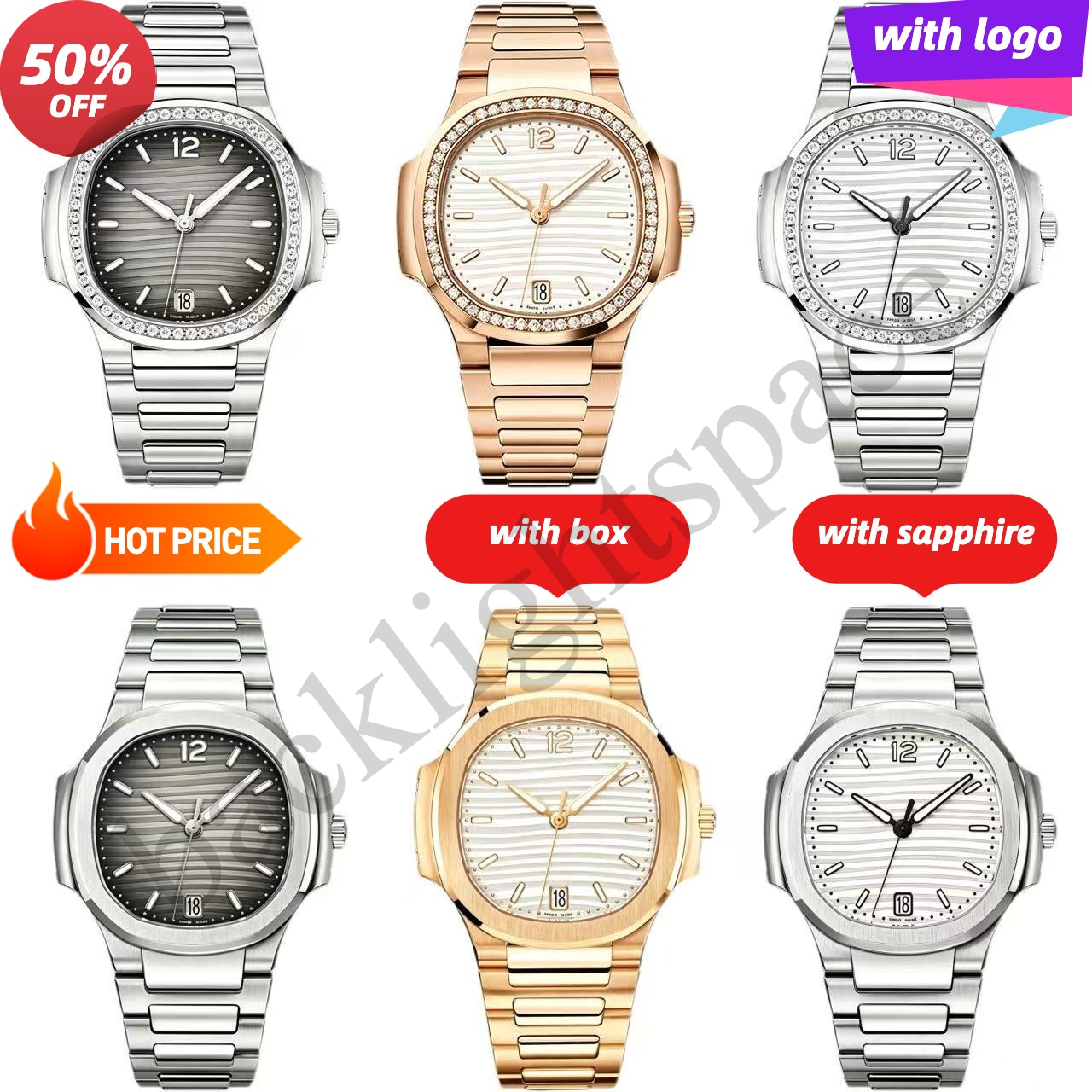 watch women designer watch moissanite watch PPwatch moissanite watch high quality jason007 watches stainless steel sapphire relojes de lujo montre d