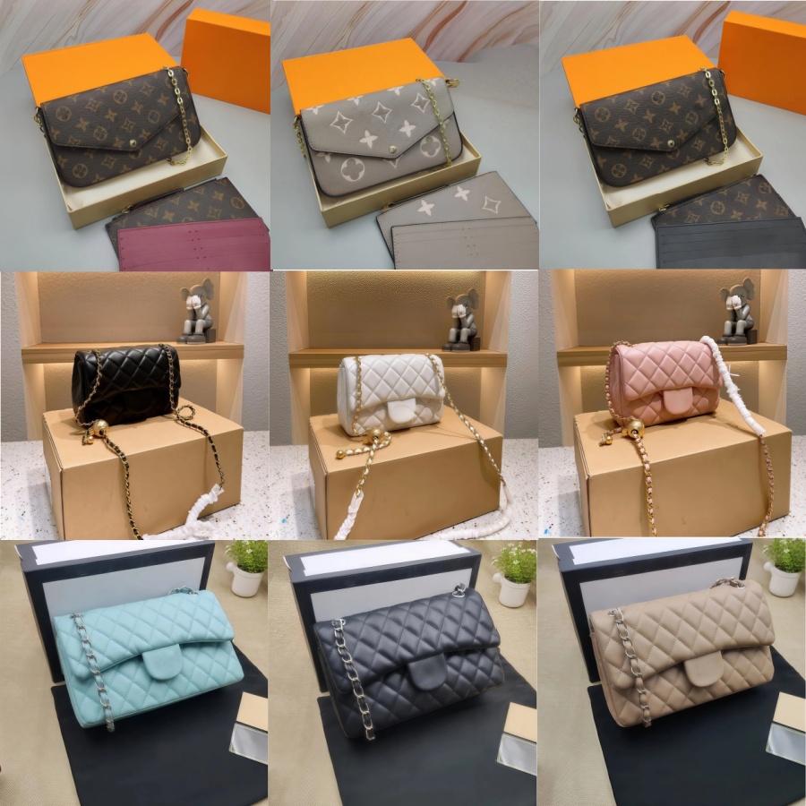 High Quality Bags Designer Bag handbags Beautiful Shoulder Bags Maxi Flap Fashion Womens Purses Genuine Leather Chain Tote Cowhide Lambskin Black