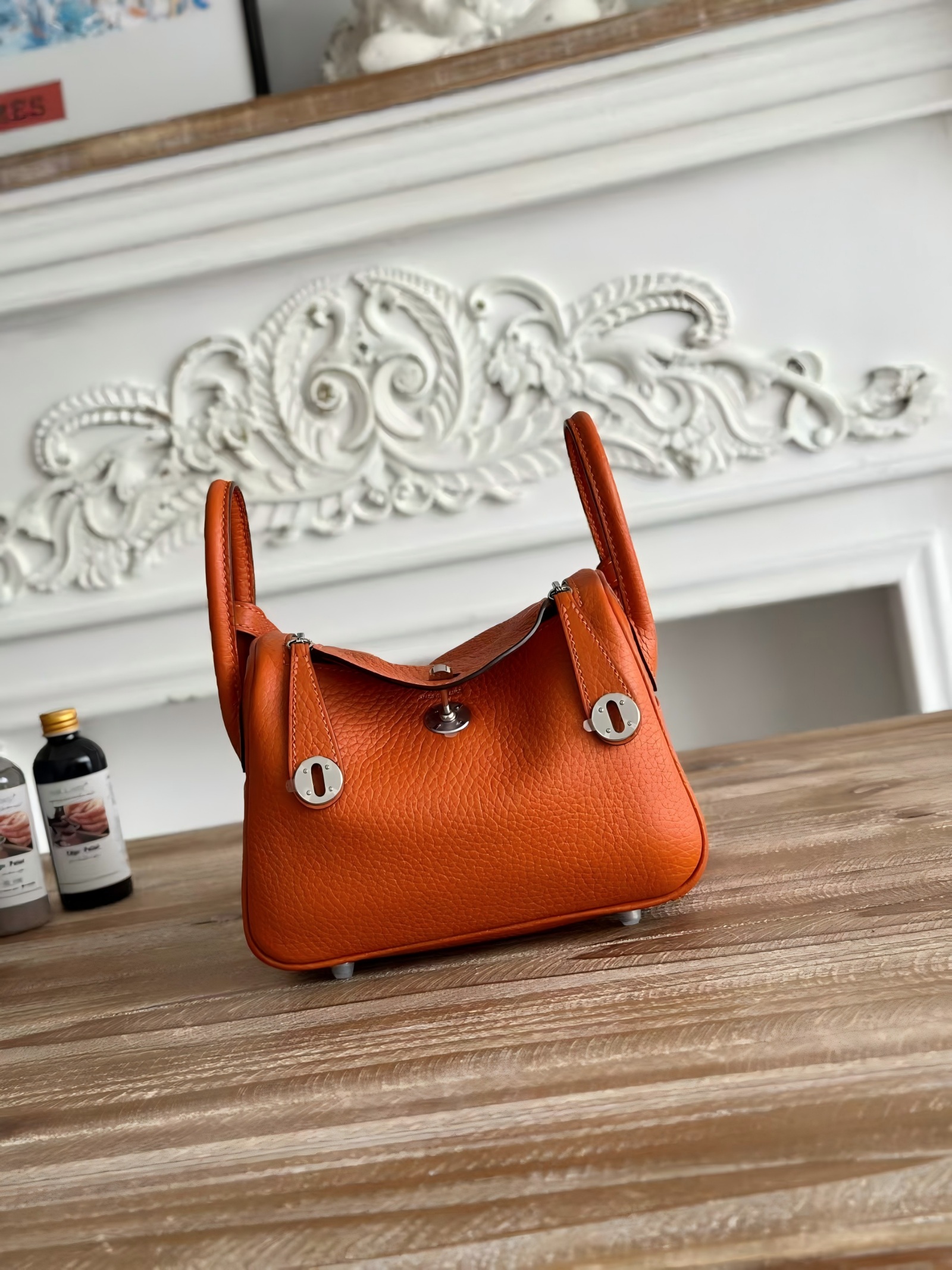 10A mirror New Top Layer Togo Cowhide Mini Lindi Pillow Leather One Messenger Small for Women Hardware Shoulder Bag designer bags for women highest