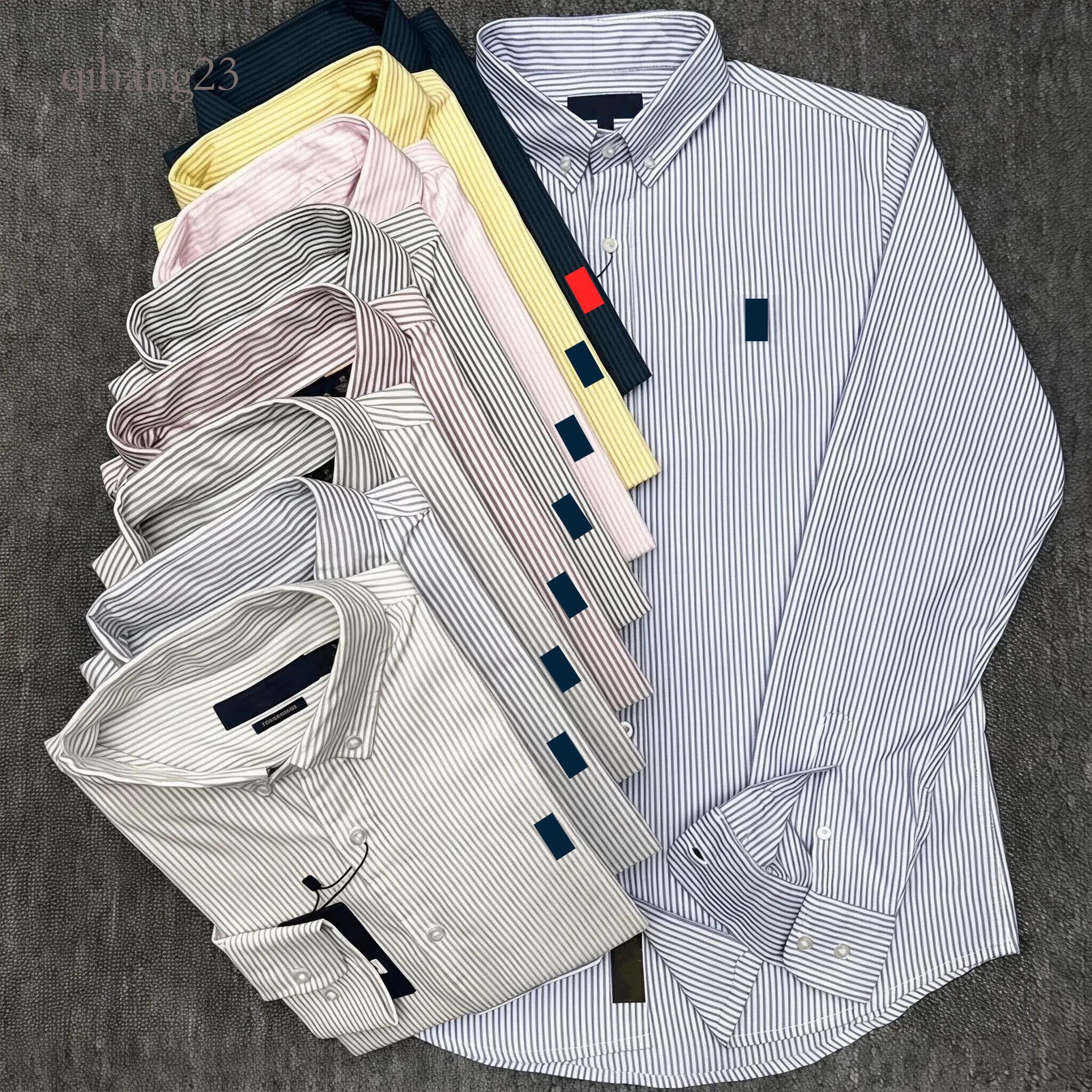 Ralf Long Sleeves Laurnen Linen Straight Shirts Menlapel Button Up Polo Shirts Pony Embroidery Cotton Autumn Tops Womens Business Chemise Raliph Lau