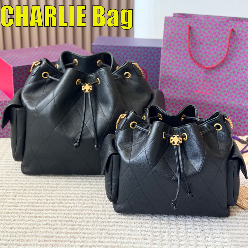 Designer bag TB Charlie bag designer Bags Black leather bucket bag 2026 Trends master quality designer shoulder bag crossbody luxury bag bags women