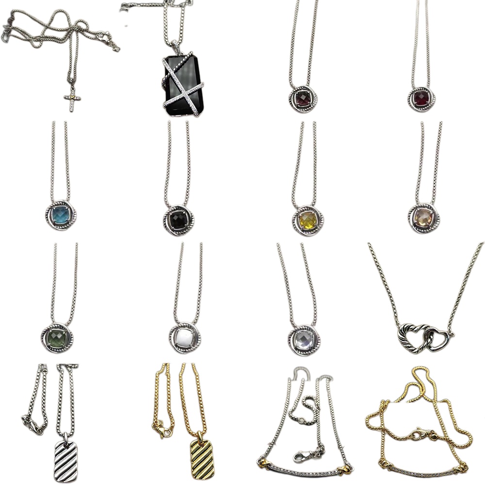 2026 New High Quality Classical Style Pendant Necklace Exquisite Diamond Elegant and Delicate Jewelry Suitable for Any Occasion, Both Men and Women