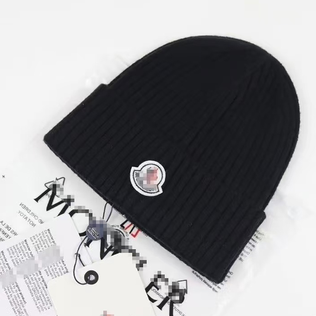 Designer wool hat beanie hat autumn and winter warm hat luxury high quality cashmere hat Winter knitted beanie designer cap badge pattern needlew