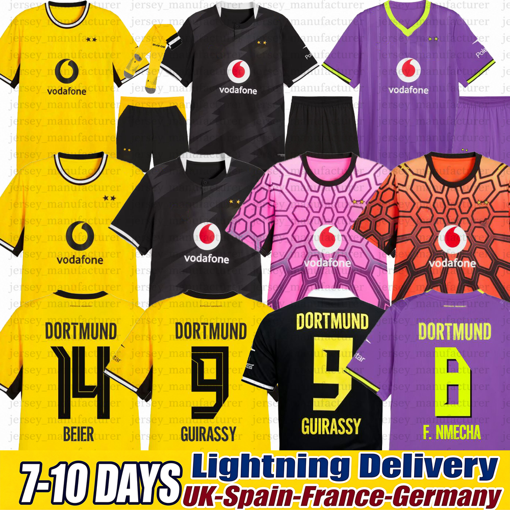 26 27 Guirassy Beier Jobe soccer jerseys F. Nmecha N. Schlotterbeck Chukwuemeka football shirt Fabio Silva Ryerson jersey Svensson Kobel Mens kids k