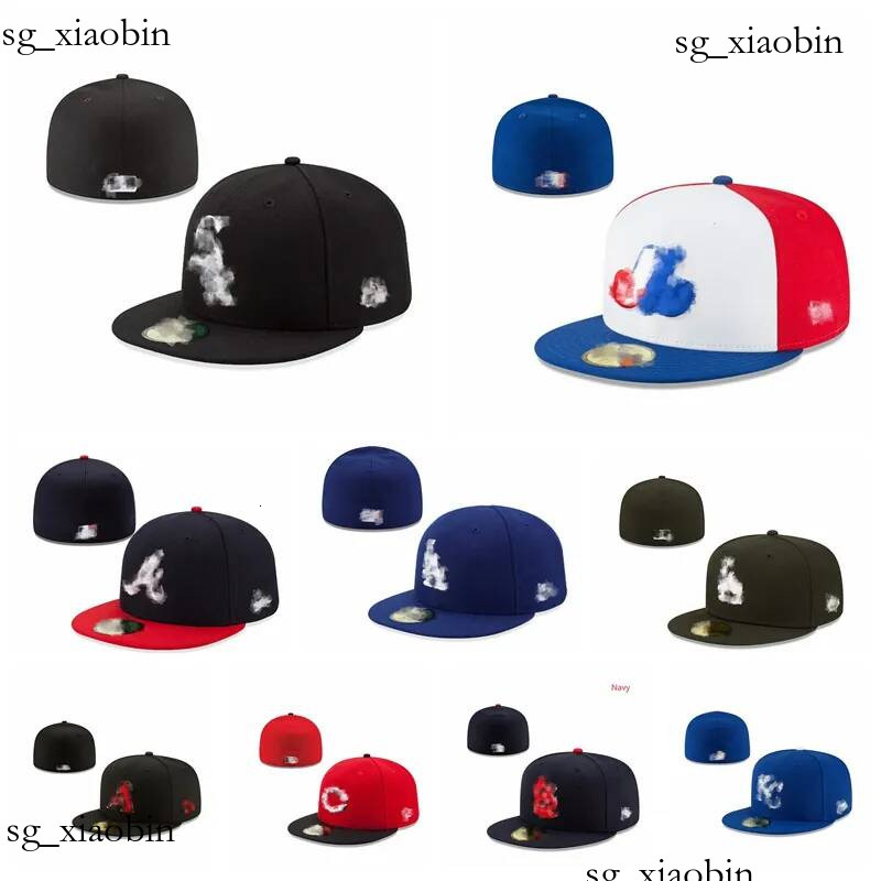 NOUVEAU Hommes Ball Classic Color Flat Peak Casquettes entièrement fermées Baseball Sports Chapeaux ajustés en 7 Taille 8 équipe de basket-ball S