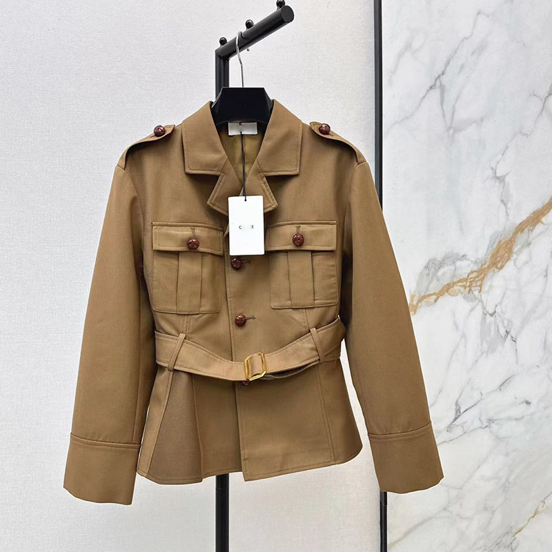 2026 New Designer Women's Trench Coat - High-Quality Women's Jacket, Fashionable and Trendy Casual Outerwear