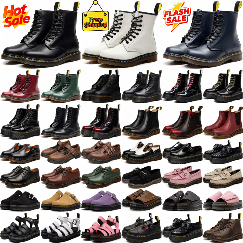 dr martens doc martin boots docs martenns dres martines chaussures de style bottes chaussures pour hommes et femmes, bottes noires et blanches, v