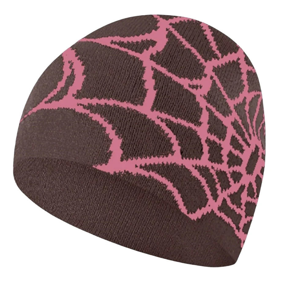 Spider Web n Knit Beanie Hat Unisex Warm Skullies for Cold Weather Outdoor260920