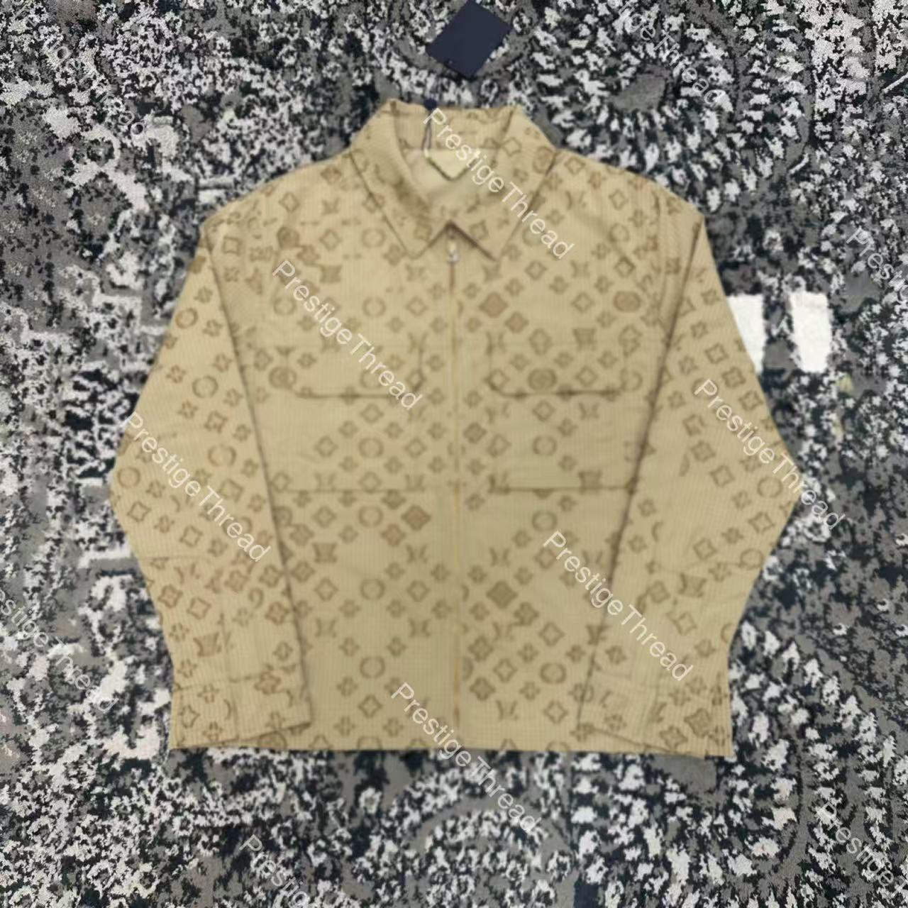 26 Nieuwe stijl vintage geruite omslagkraag werkkleding jas Designer trainingspakken voor heren, broeken en shorts industriële stijl
