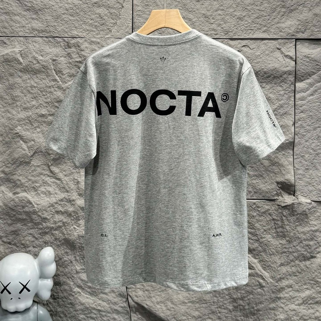 Popular Designer Hip Hop Mens Clothing Cotton Breathable Tee Shirt Homme Short Sleeve Crew Neck Tshirts Printed Nocta Graphic Pullover Men T-Shirts