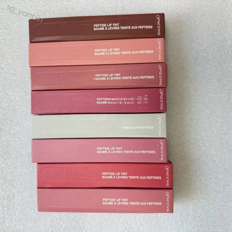 8 couleurs maquillage brillant à lèvres ruban bronzage salé goyave spritz fosse de pêche Hailey hydratant brillant brillant à lèvres liquide bril