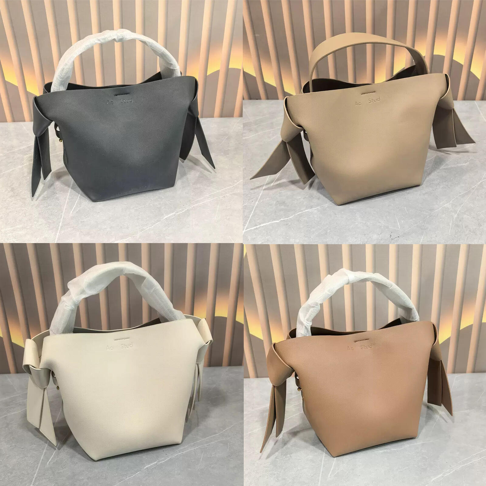 Top quality Handbag Bucket luxury quilted Tote New musubi bag Men Women Clutch Bag vacation travel Genuine Leather crossbody Fashion bags 1 1 Design