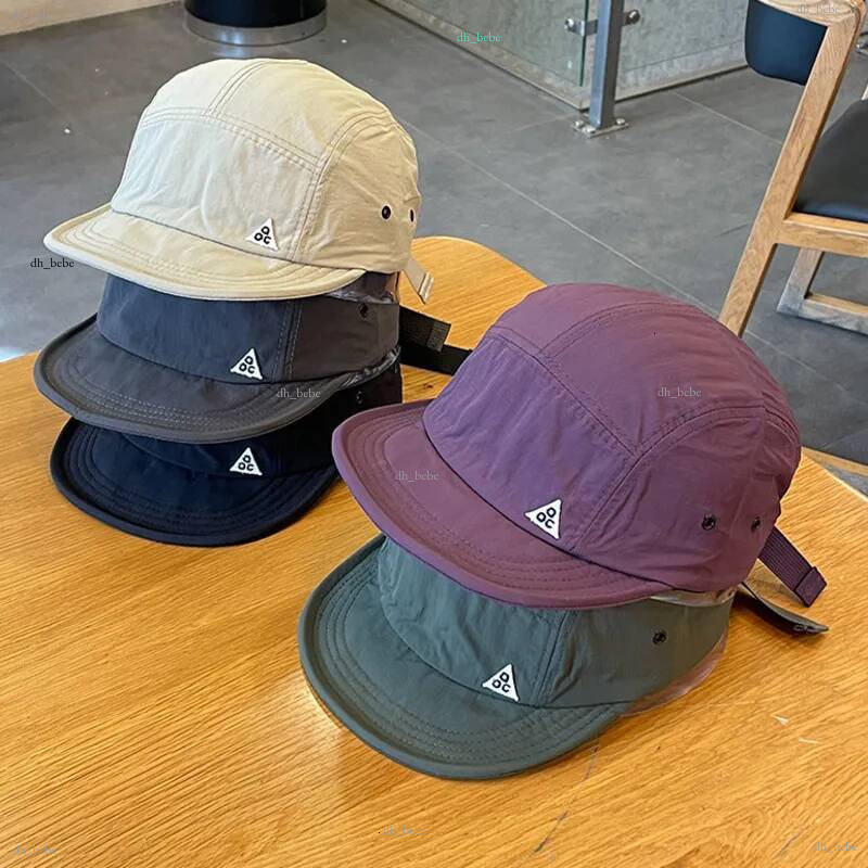 Casquette de Baseball unisexe à cinq panneaux, à séchage rapide, chapeau de soleil à bord souple de Style japonais pour l'extérieur, la rue, tenu