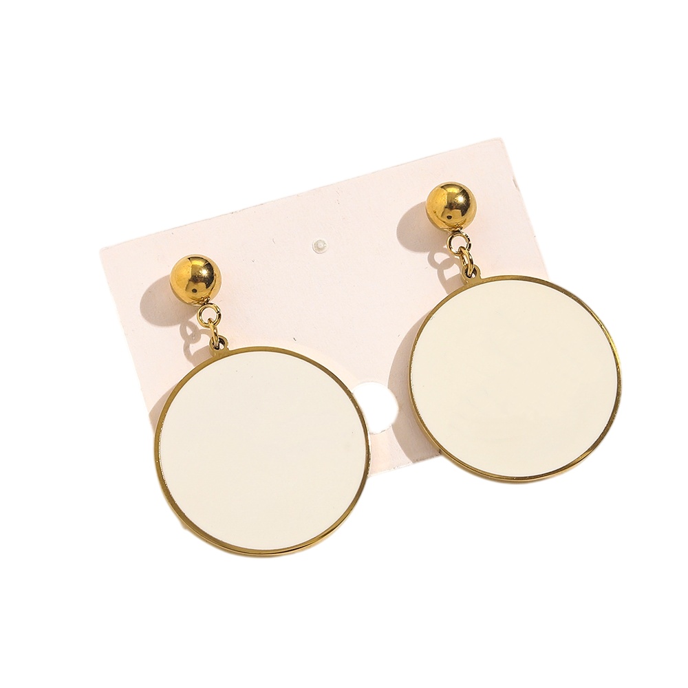Boucles d'oreilles d'amour boucle d'oreille de luxe boucle d'oreille de créateur plaqué or 18 carats lettre de l'alphabet boucle d'oreille creuse