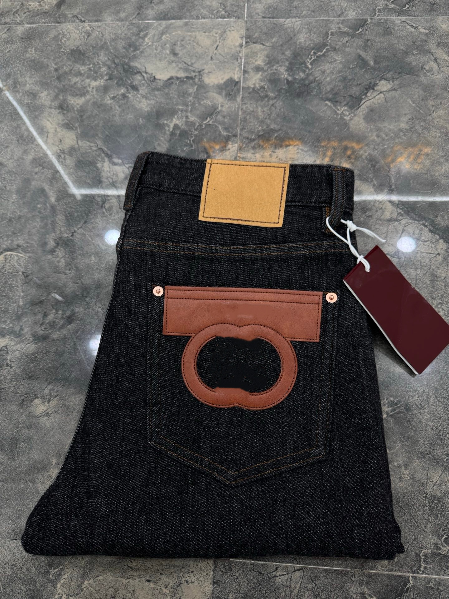 Men's jeans Mens Business casual Jeans jeans for mens Men's Designer jeans, retro style trousers, slim-fit denim long pants, casual luxury