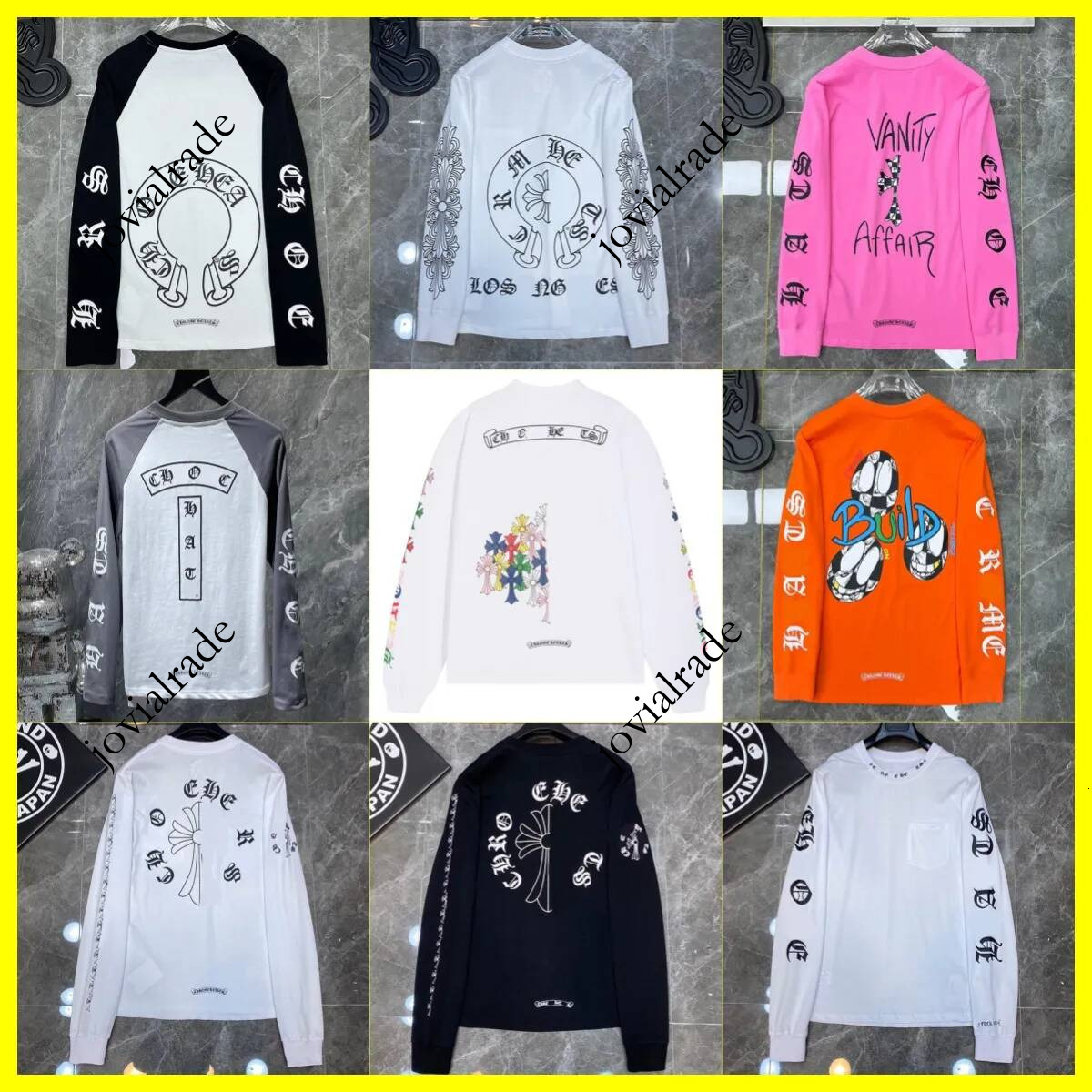 5A sleeve Luxury Designer Hoodie High Quality T shirt Sweatshirts Hip Hop loose Cardigan long sleeve longsleeve hip hop hoodie Cotton Top S-XL