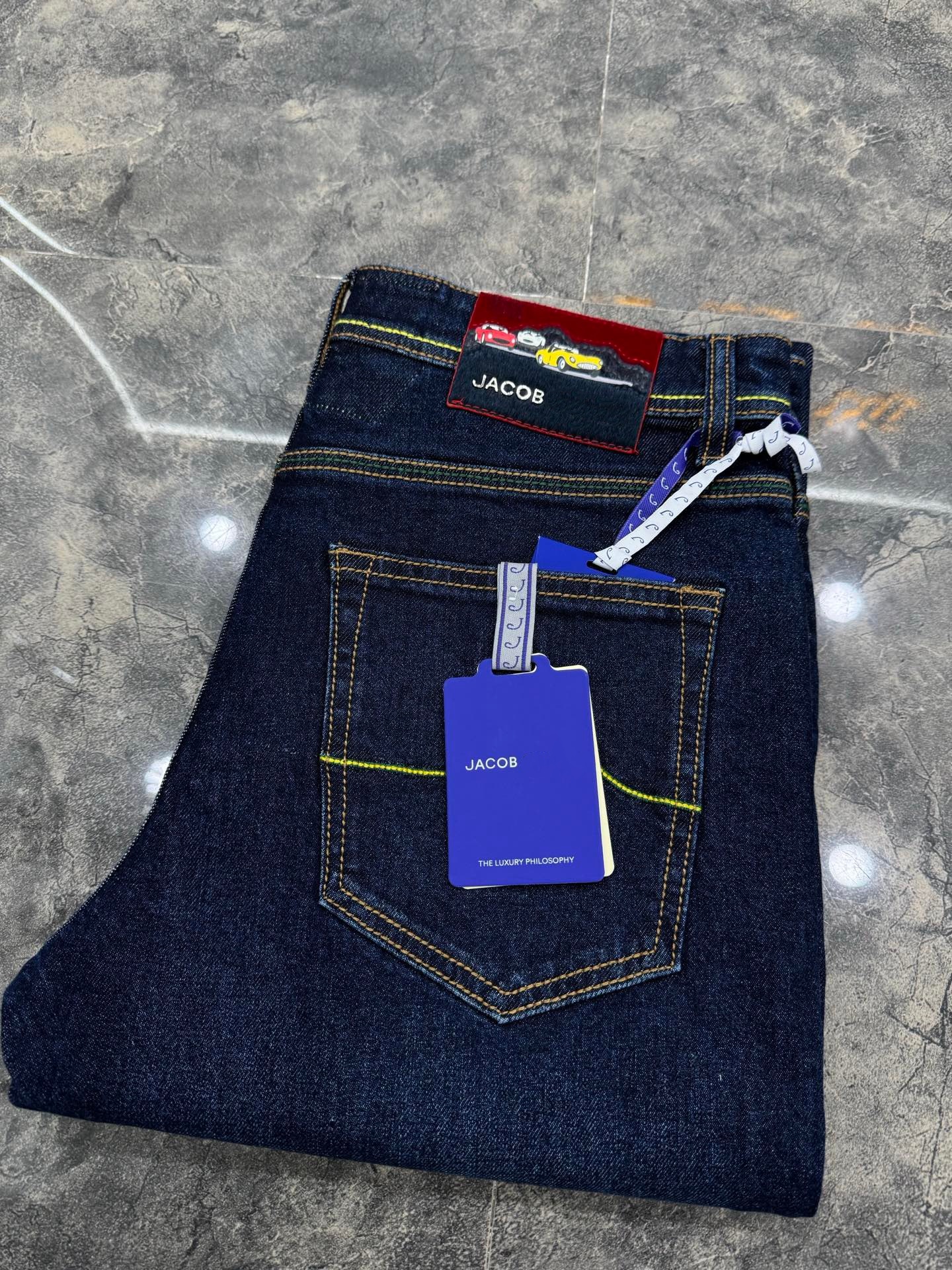 Men's Jeans designer jeans pants American Straight Men High-End Fashion Trend Brand Loose Casual Printed Water Washable Versatile Denim Pants 9