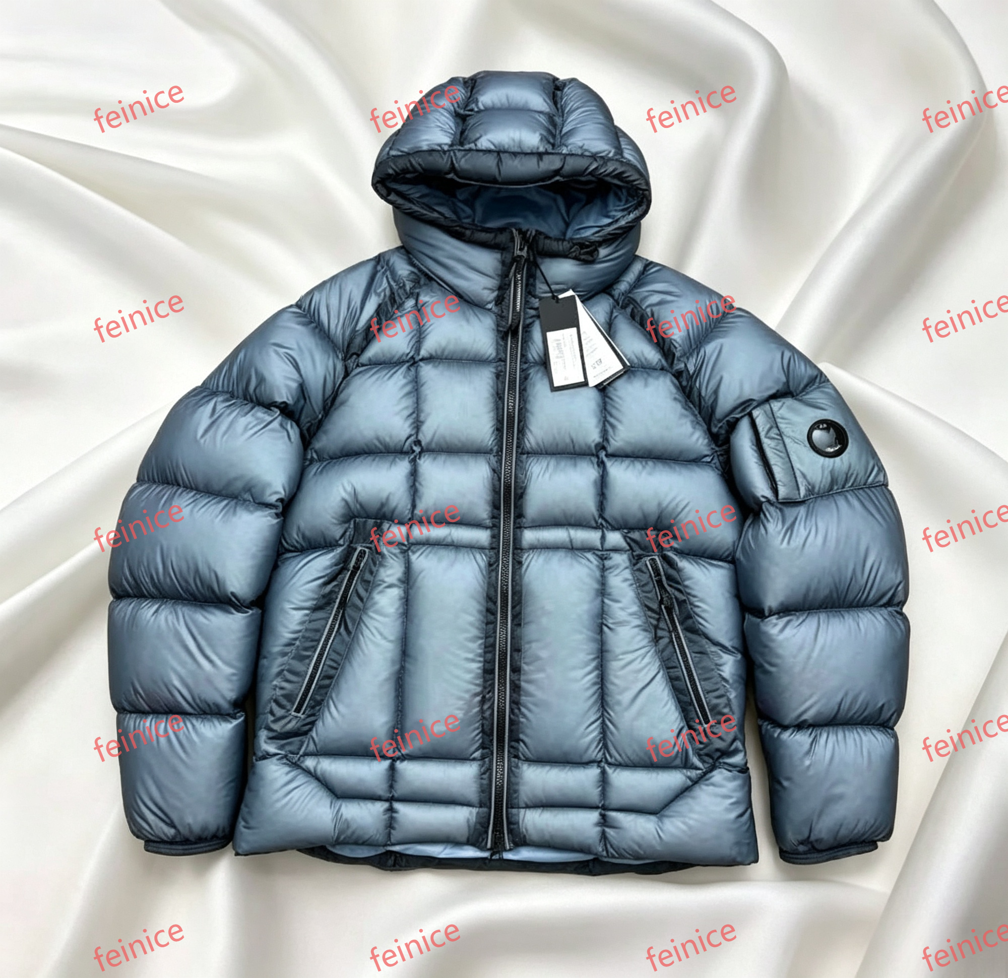 Mens designer jackets puffer jacket classic glasses company hoodie Windproof Storm Cardigan Coat Lens Goggle Nylon Mens Windbreak Jackets Outdoor Sp