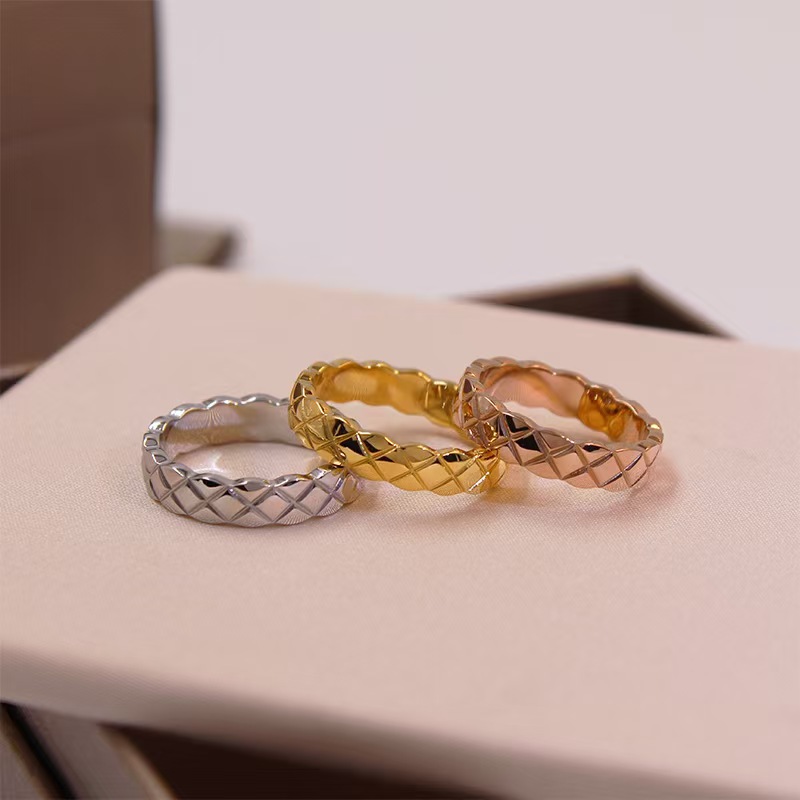 Designer ring women luxury ring High Edition men classic fashion diamond ring sparkly crystal designer Jewelry gold silver rose Gold love ring gift