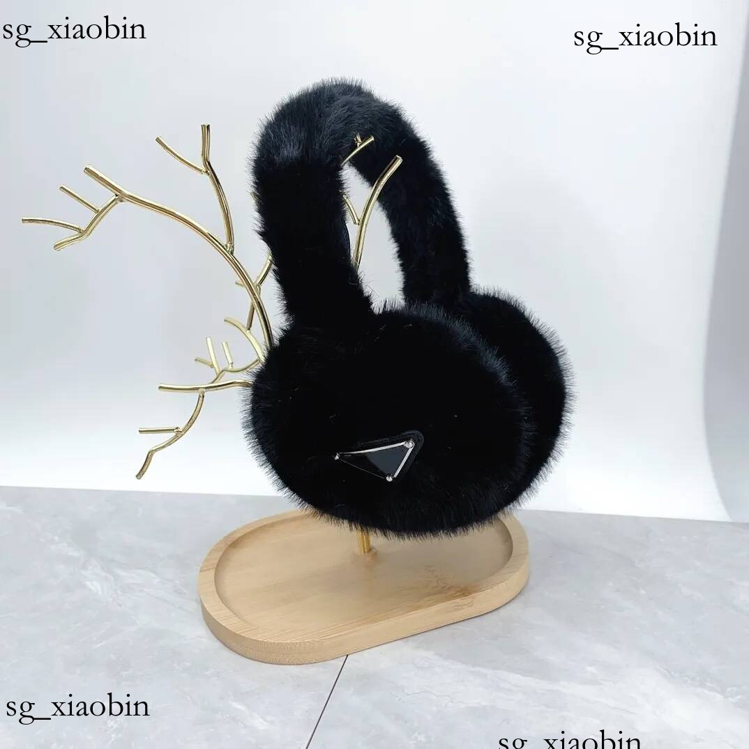 929181 Skiing earmuffs without hair removal daily warmth versatile autumn and winter essential for travel with high appearance in black Hot