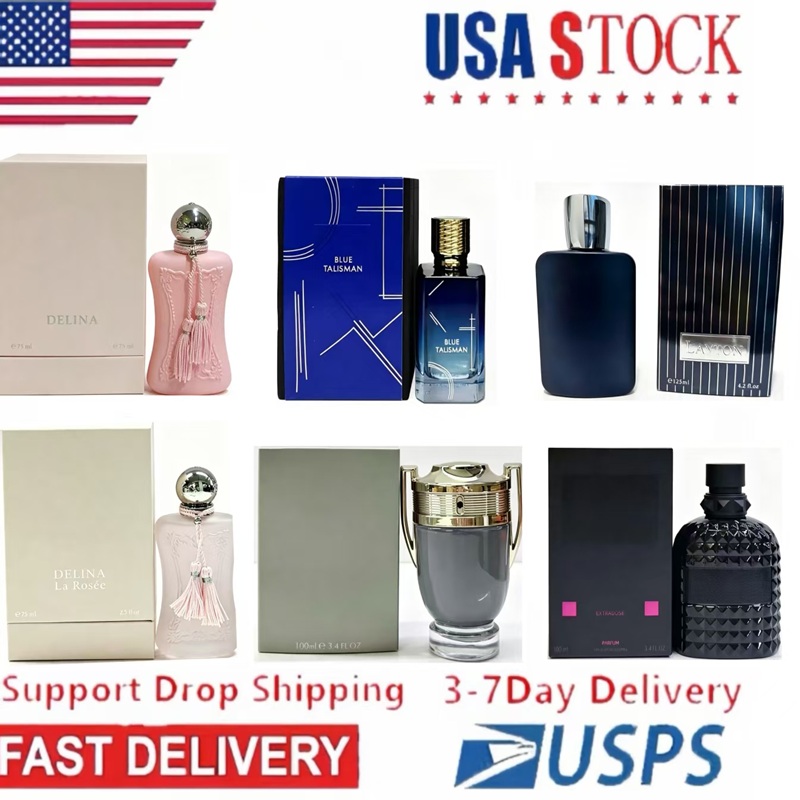 USA 3-7 jours de livraison rapide Cologne pour hommes Designer BLUE TALISMAN Cologne 100ML PDM MOJAVE GHOST Phantom Robot parfum mini parfum drop