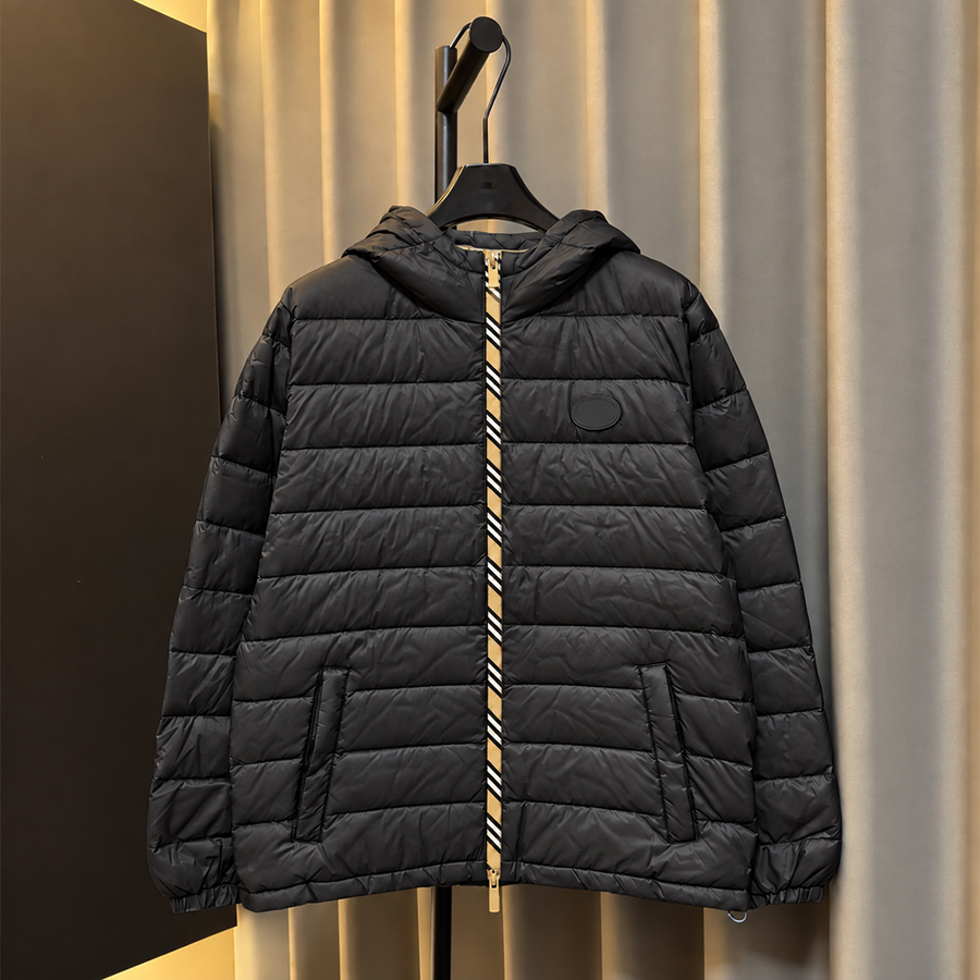 Down Jacket Designer Men Down Parkas Coat Women Winter Jackets Fashion Style Stripes Pattern Thick Outfit Pocket Outsize Warm Men Coats Thin Outd