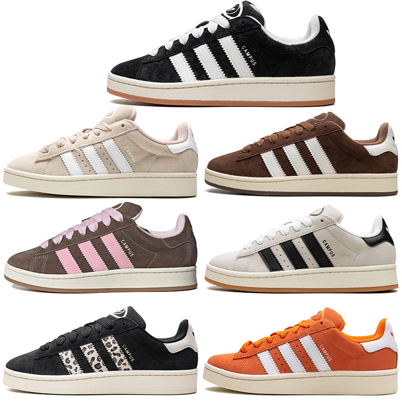 Campus 00s causal shoes designer for men women classic blakc beige grey brown pink versatile sneakers mens womens comfortable durable trainers