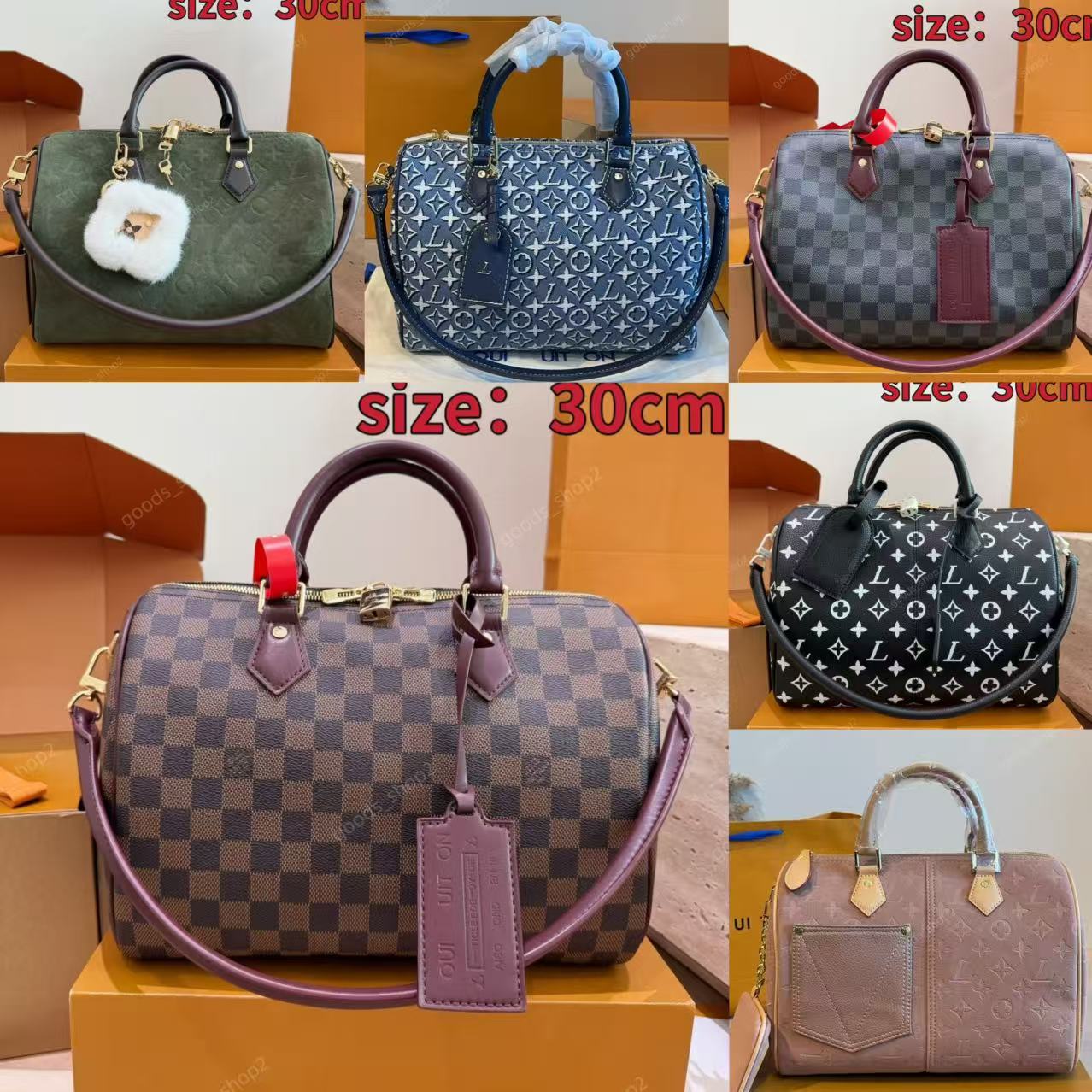 Luxury Bag Pillow Bag 30CM tote bag made of high quality leather paired with removable chain New winter 2026 collection shoulder bag luxury handbag