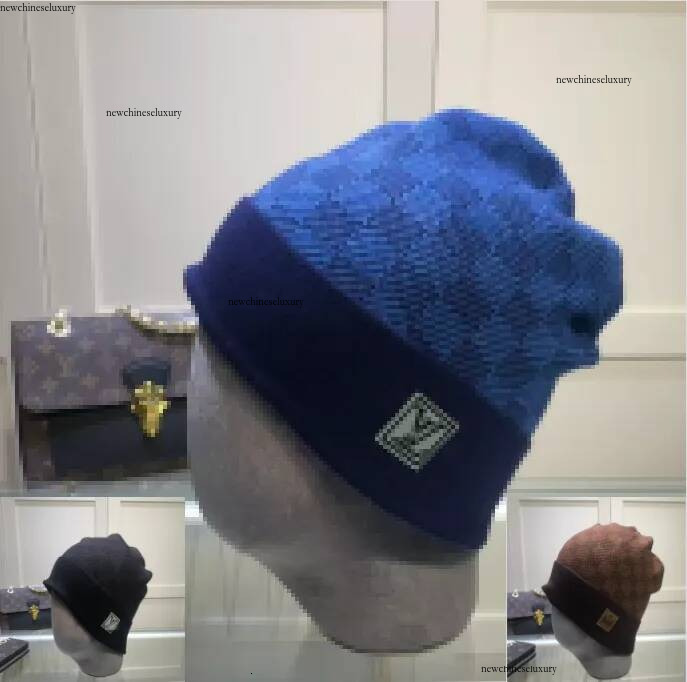 Top Fashion Designer Hats knitted hats Mens Womens Beanie Winter hat Thermal Knit Ski Bonnet High Quality Plaid Skull Hat warm Cap UK Local Fast