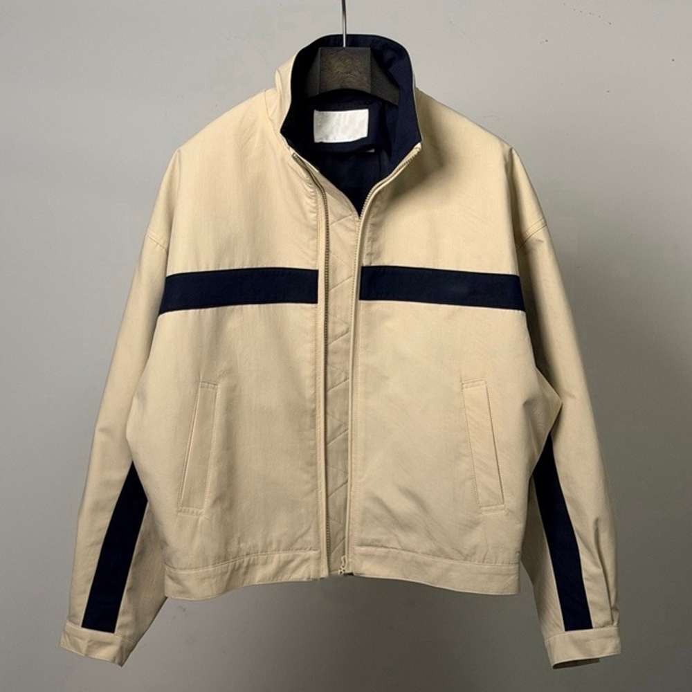 Luxury Designer Style Couple Jackets Women's Zipper Jacket with Embroidered Logo Jacket Stand Collar Jackets Coat High Quality Spring Autumn Zi