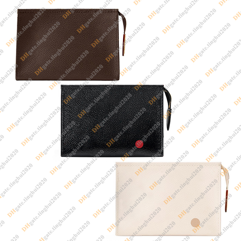 Ladies Fashion Designe Luxury Poche Toilette Cosmetic Bag Toiletry Bag Washing Bag Wallet Clutch Bag Handbag TOP Mirror Quality M29700 M29699 M29704