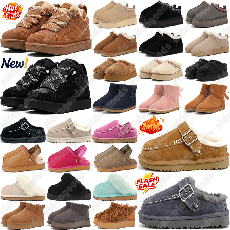 hot sale australia tasman tazz ugggswoman slippers sandals designer boots slides snow boot classic ultra mini ankle black chestnut brown warm bowtie