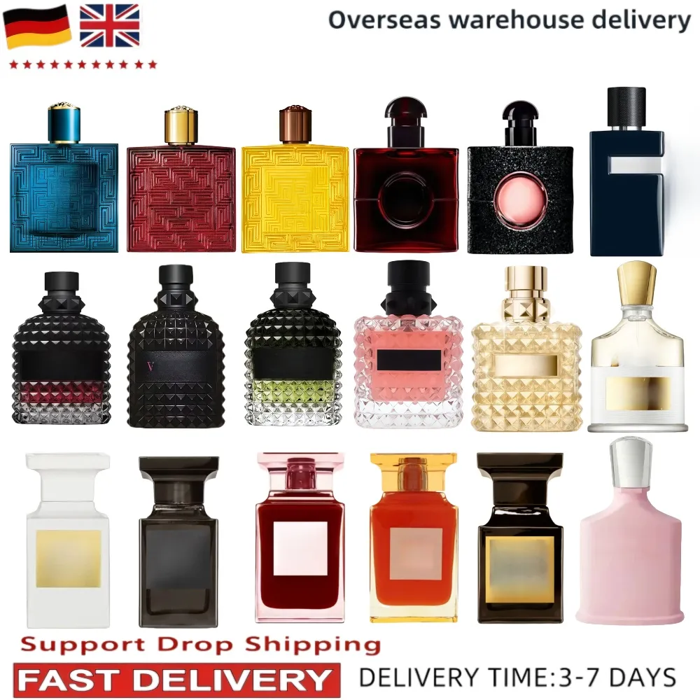DE/UK 3-7 Business Days Free Shipping perfume for mens cologne with long lasting time good smell fragrance capactity eau de women Spray 100ml
